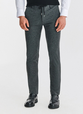 Pilkos vyriškos laisvalaikio kelnės