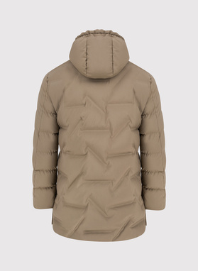 Smėlinė žieminė vyriška striukė