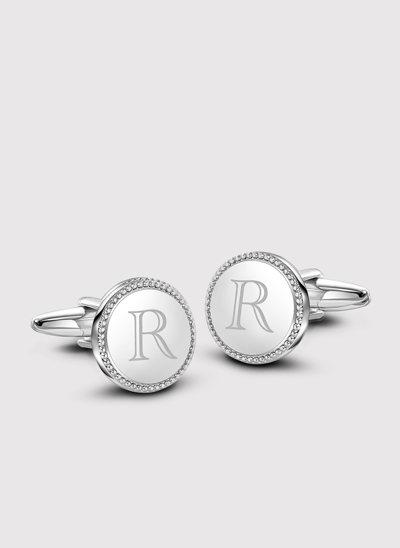 Sidabrinės rankogalių sąsagos