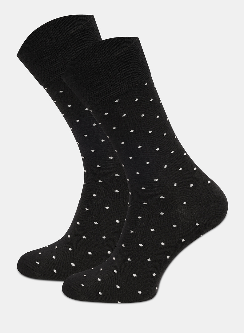 Pilkai juodų vyriškų kojinių komplektas