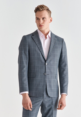 Pilkos kostiuminės kelnės P21WF-6G-067-S