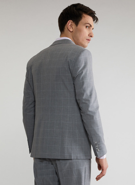 Pilkas kostiuminis švarkas P22SF-3G-009-S-S