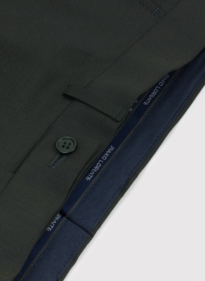 Žalios kostiuminės kelnės P22SF-6G-022-Z-S