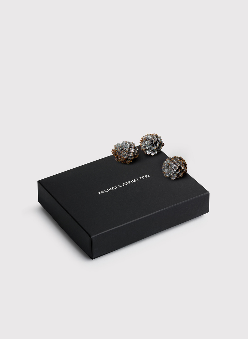 Bronzinė odinė piniginė su RFID apsauga