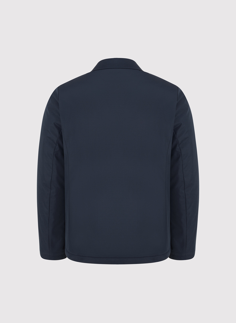 Tamsiai mėlyna vyriška striukė