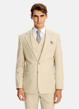 Vyriškas smėlio spalvos švarkas