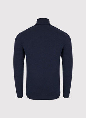 Tamsiai mėlynos spalvos vyriškas golfas