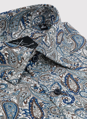 Vyriški marškiniai peislio raštu P23WN-1X-016-X-S