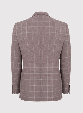 Vilnonis rožinis čekinis kostiumas P22SP-3/6G-019-W-S