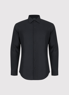 Juodi vyriški marškiniai