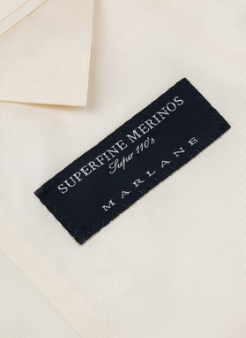 Šviesios smėlio spalvos smokingo švarkas