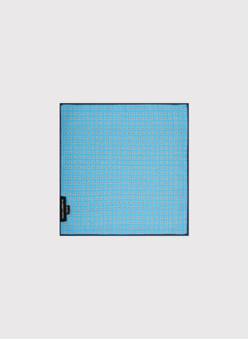 Dvipusė vyriška kišeninė nosinaitė su inkarais