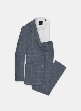 Pilkos kostiuminės kelnės P21WF-6G-067-S