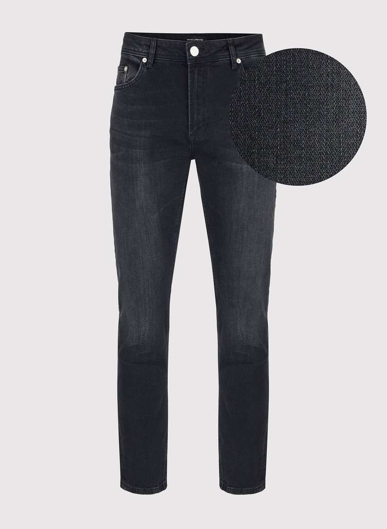 Juodos vyriškos džinsinės kelnės