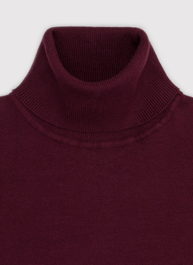 Tamsiai raudonos spalvos vyriškas golfas