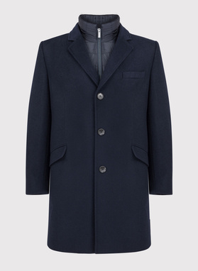 Tamsiai mėlynas vyriškas lietpaltis P22WF-7X-009-G-0