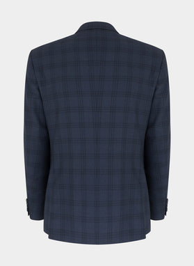 Tamsiai mėlynas kostiuminis švarkas P21WP-3G-035-G