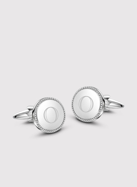 Sidabrinės rankogalių sąsagos