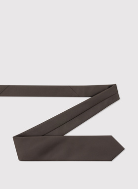 Bronzinis vyriškas kaklaraištis melanžiniu raštu