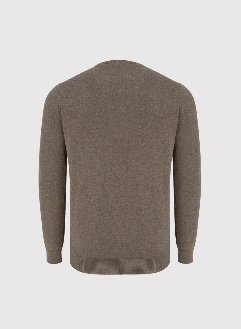 Vyriškas megztinis V apykakle