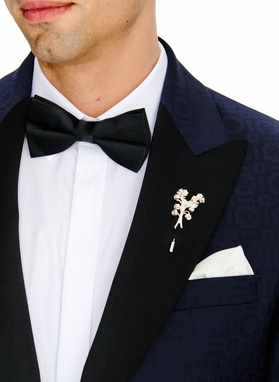 Vyriško švarko segtukas