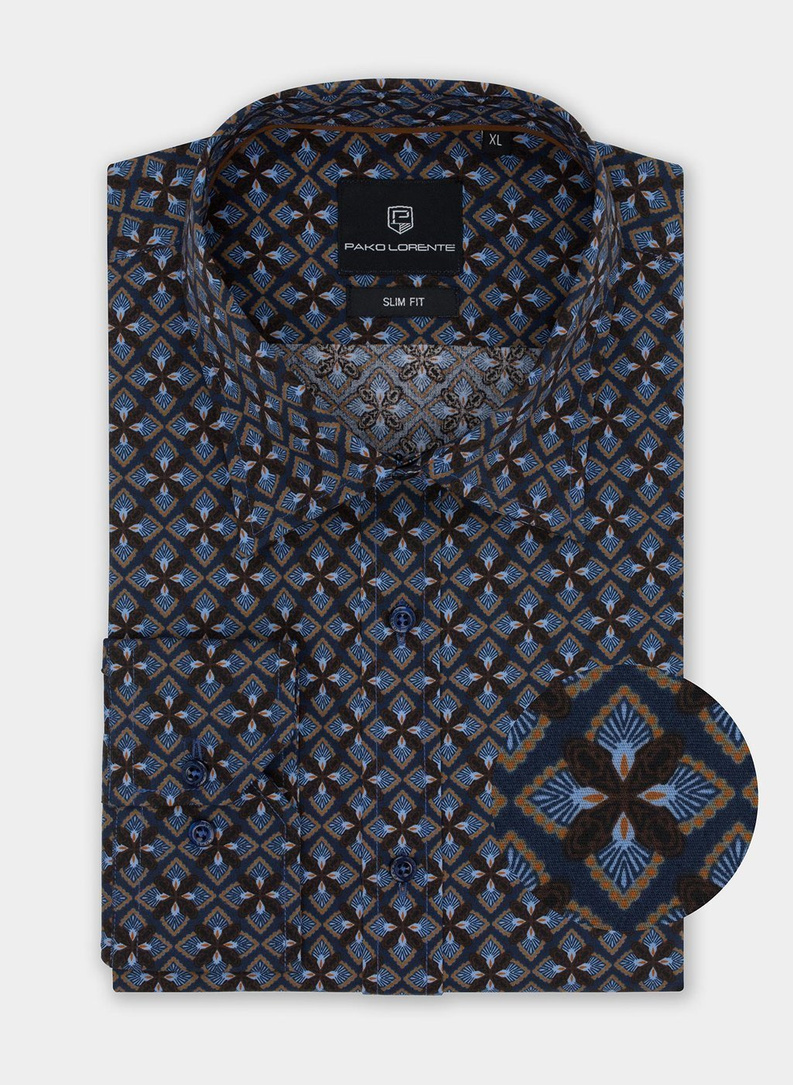 Marškiniai il.rankovėm ROBERTO PLM-1X-621-G