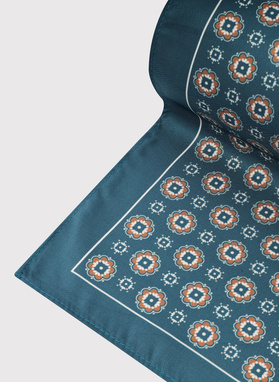 Jūros spalvos kišeninė nosinaitė