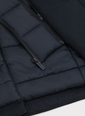 Tamsiai mėlynas vyriškas lietpaltis P22WF-7X-008-G-0