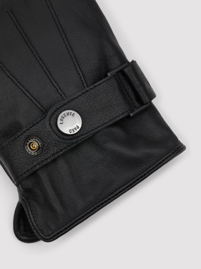 Elegantiškos odinės vyriškos pirštinės