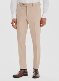 Smėlinės kostiuminės kelnės