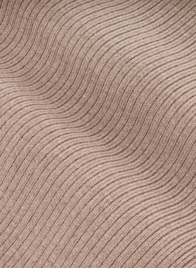 Smėlio spalvos vyriškas komplektas: kepurė ir šalikas