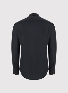 Juodi vyriški marškiniai