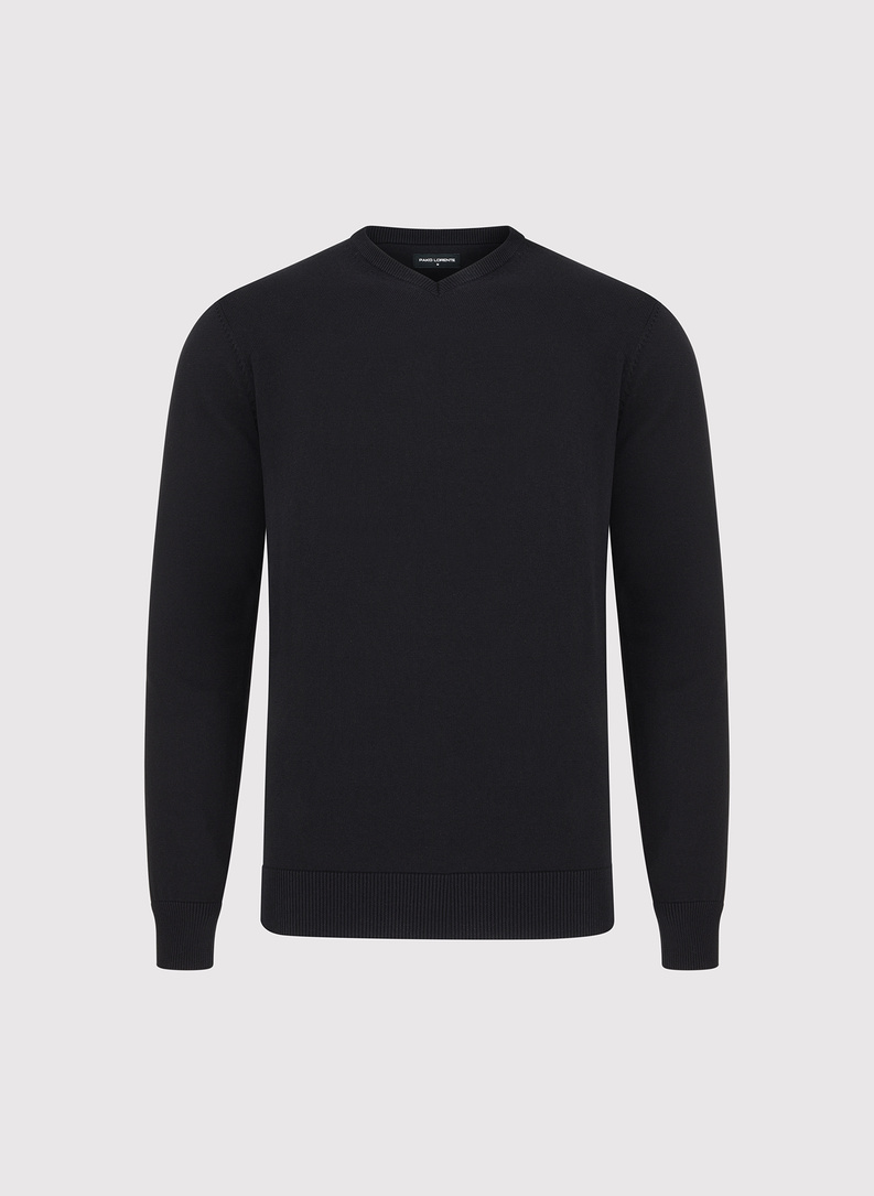 Vyriškas megztinis V apykakle