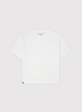 Balti didžiulio dydžio T marškinėliai