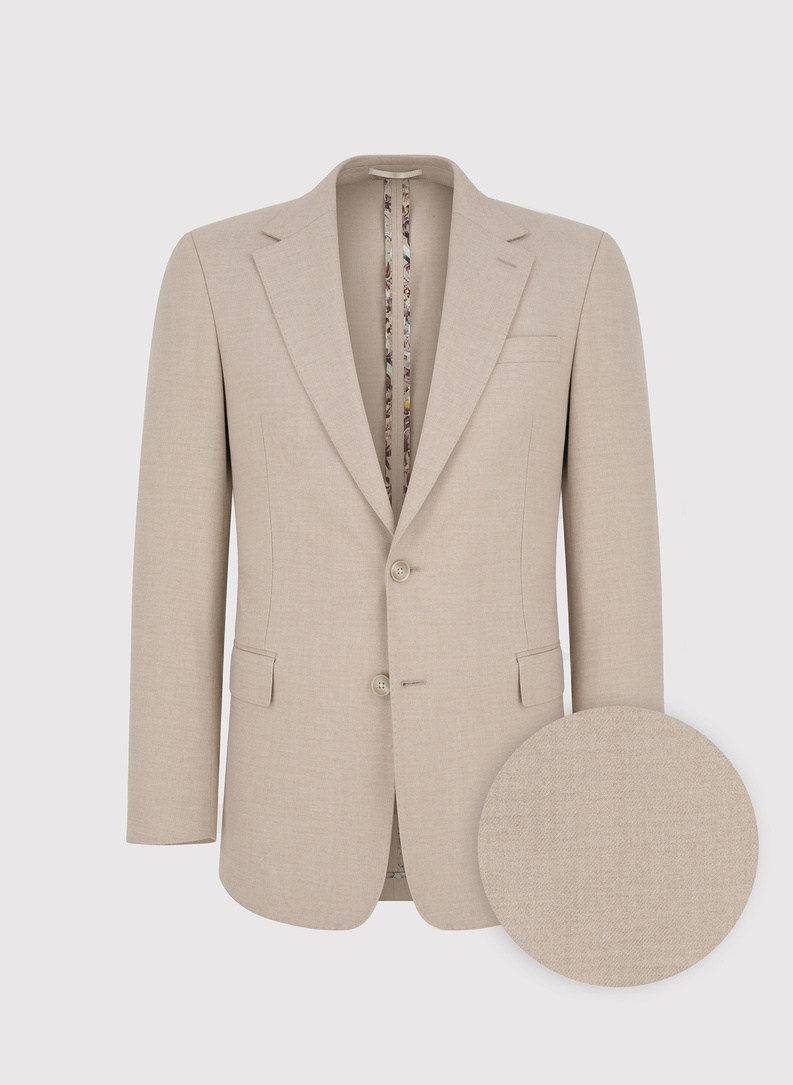 Smėlinis vyriškas švarkas