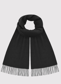 Juodas vilnonis šalikas