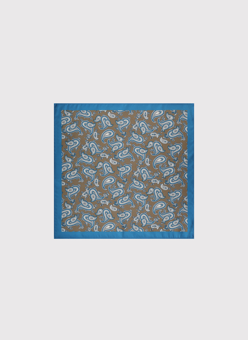 Ruda vyriška kišeninė nosinaitė 