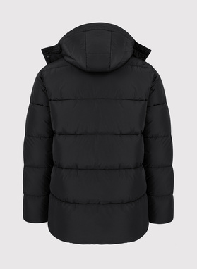 Juoda žieminė vyriška striukė