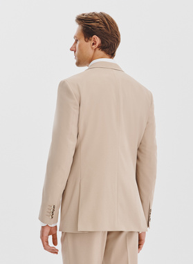 Smėlinis vyriškas švarkas