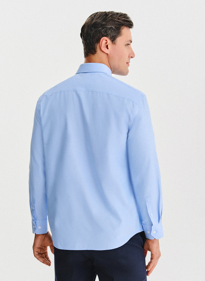 Mėlyni vyriški marškiniai