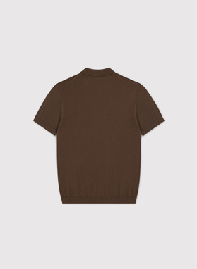 Rudas polo megztinis