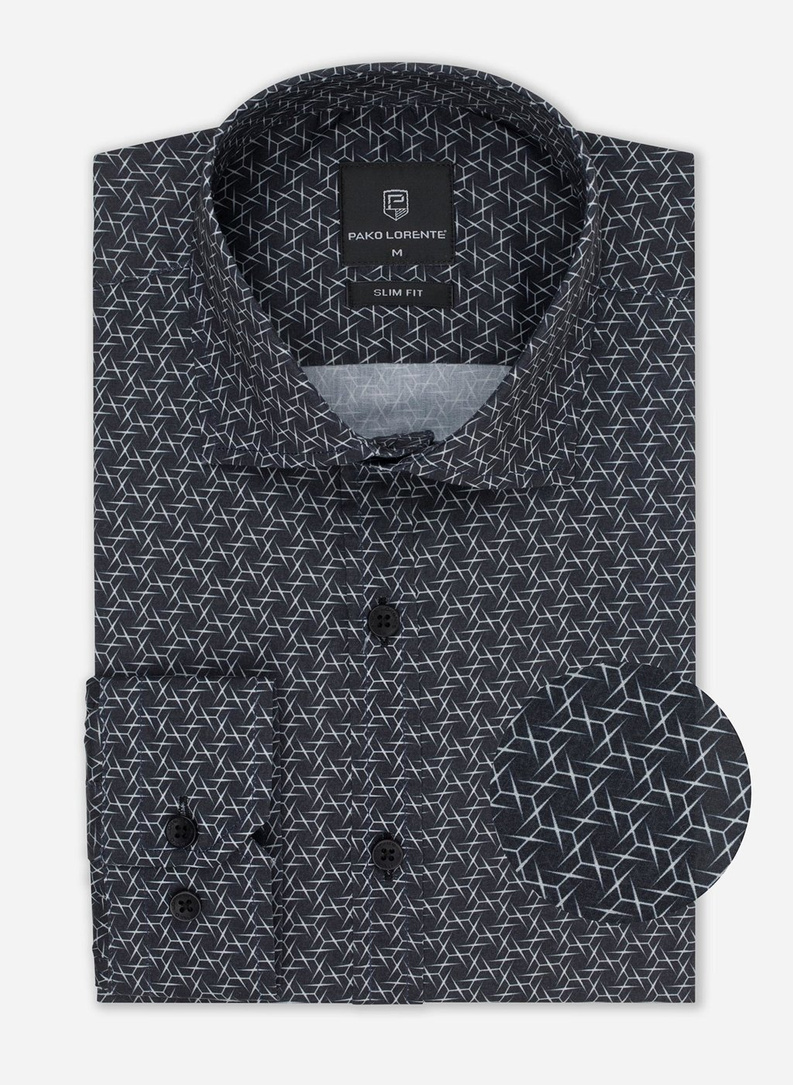 Koszula męska FANS PLM-1X-494-G