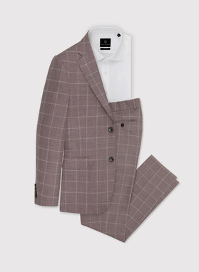 Rožinės kostiuminės kelnės P22SF-6G-019-W-S