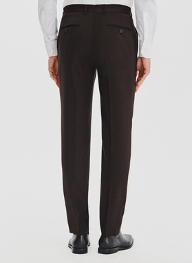 Rudos kostiuminės kelnės