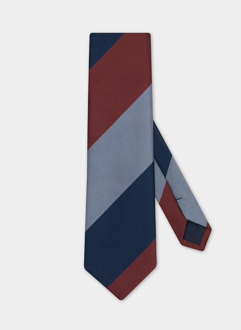 Tamsiai mėlynas vyriškas kaklaraištis P22SF-KX-001-G-0