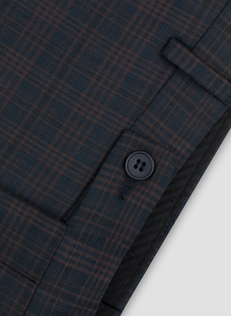 Spodnie męskie garniturowe ETTORE PLM-6G-192-G