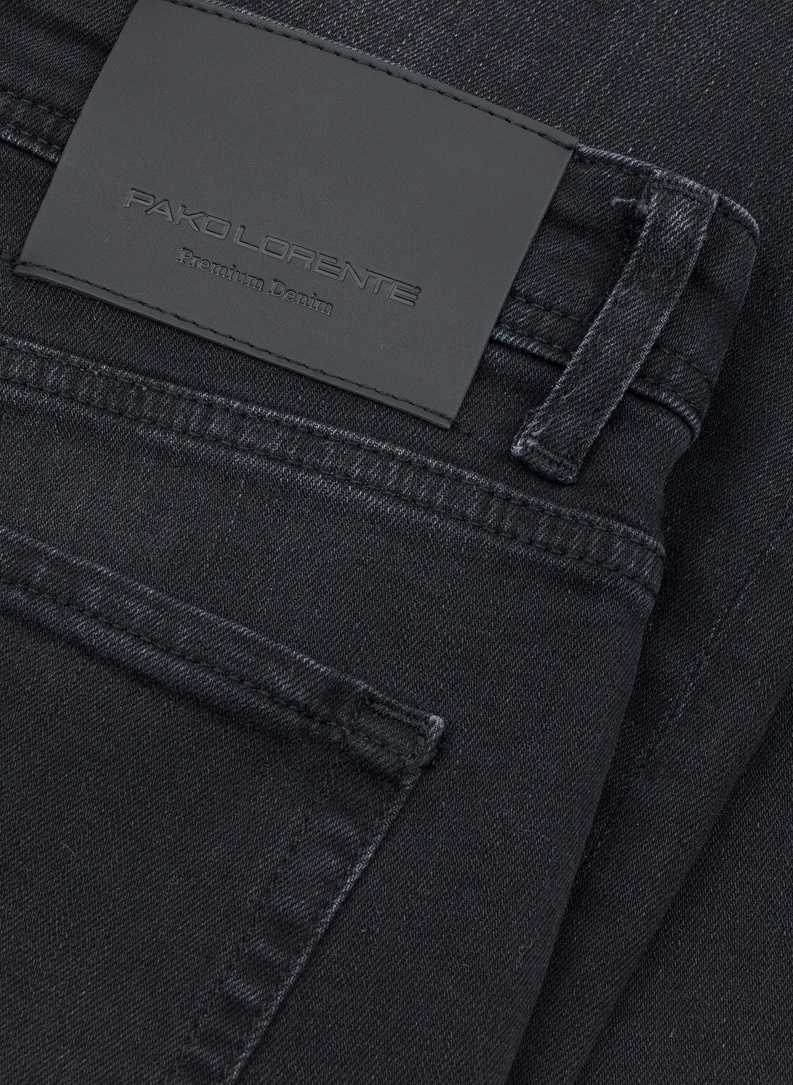 Juodos vyriškos džinsinės kelnės