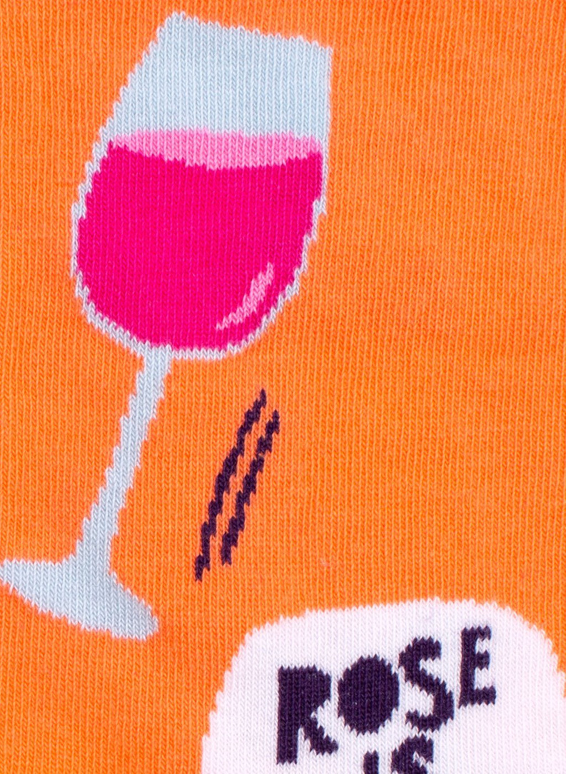 Skarpetki z nadrukiem wina DTK-SX-205-F