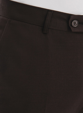 Rudos kostiuminės kelnės