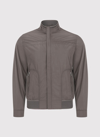 Šviesiai bronzinė trumpa vyriška striukė